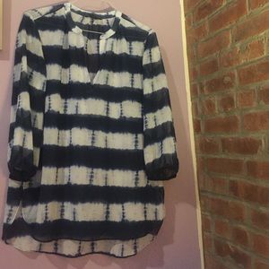 Banana Republic blue cover-up.