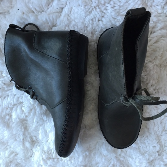 Fall Leather Booties - Picture 2 of 3