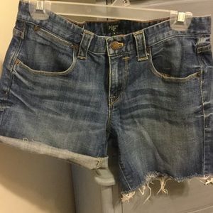 J Crew denim shorts