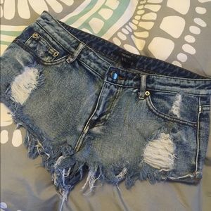 Forever 21 jean shorts