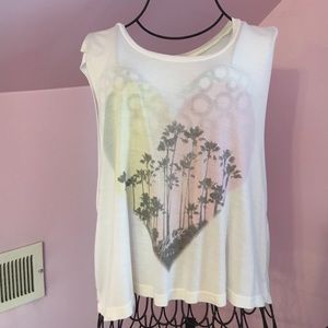 Paradise Graphic American Eagle Tee
