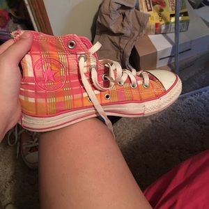 Plaid Converse