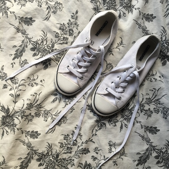 Converse All Star White Low Top Chucks