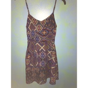 Aztec summer dress