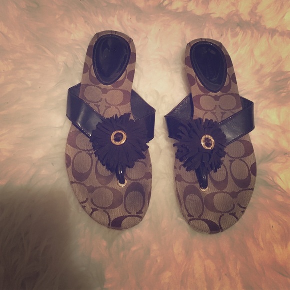 Coach sandals