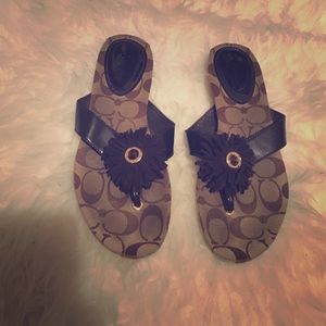 Coach sandals
