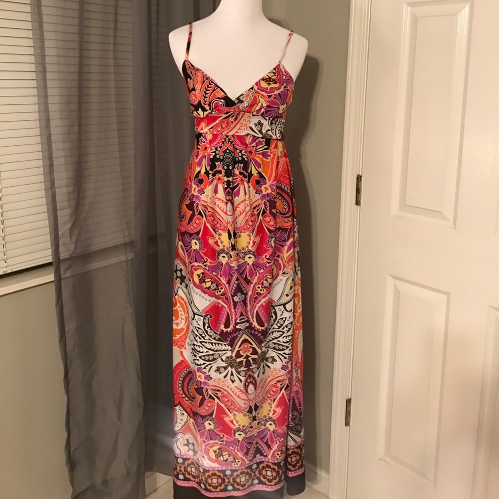 Colorful maxi dress