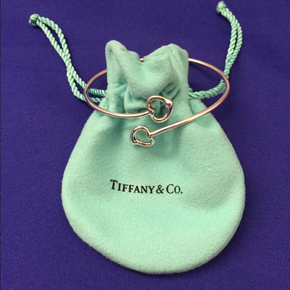 Tiffany & Co. Jewelry - 🌹SOLD🌹Tiffany & Co. Open Heart Bangle Bracelet