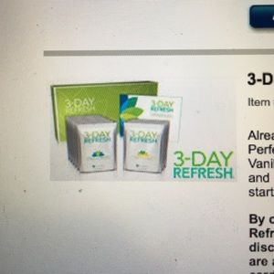 3-day refresh without shakeology