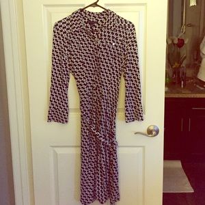 Banana Republic button down stretch dress