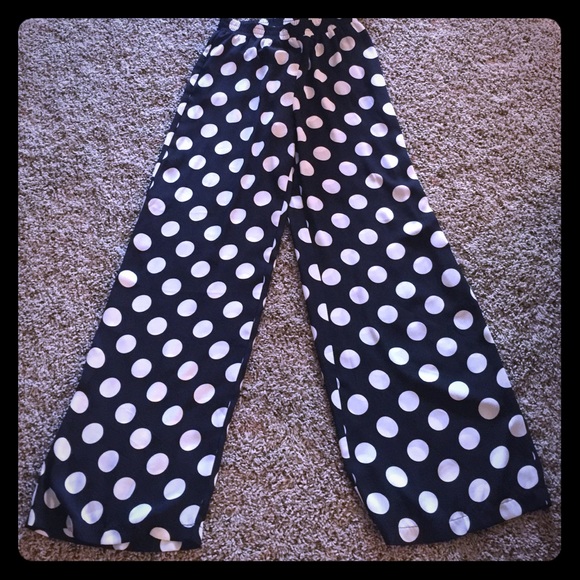 Forever 21 Pants - Sheer Polka Dot Pants