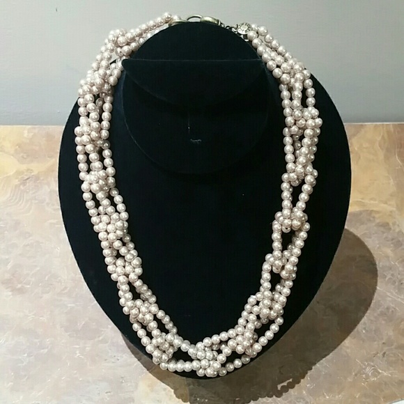 J.CREW "pearl  bead" necklace