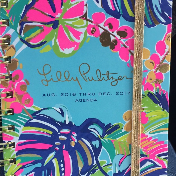 Brand New Lilly Pulitzer agenda