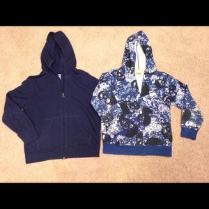 Bundle of 2 light jackets.  Size 8 boys.  EUC.
