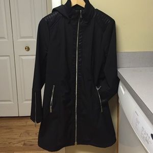 BCBG Generation Hooded Faux Fur Lined Jacket