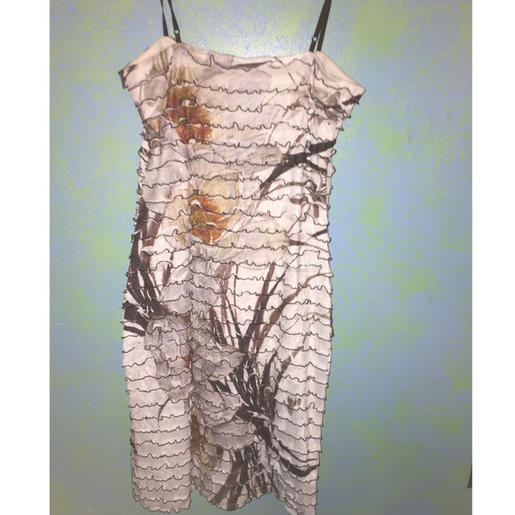 Dress Barn Floral Tier dress