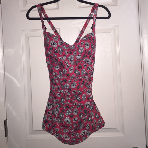 NWOT Torrid swim dress size 1 sugar skull