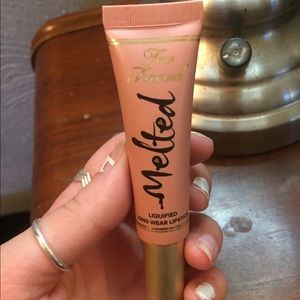 Too faced melted matte lipstick & too faced blush