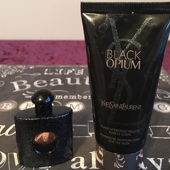 Black Opium Perfume & lotion set