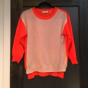 Rebecca Taylor Colorblock Sweater