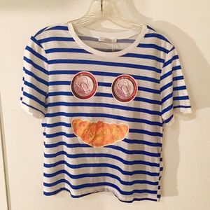 Zara striped T-shirt for foodies!