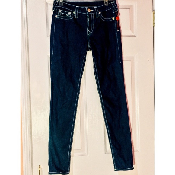 True Religion Jeans. Dark wash. Authentic.