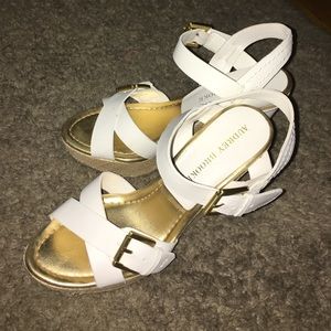 Audrey Brooke Hollie wedge sandals