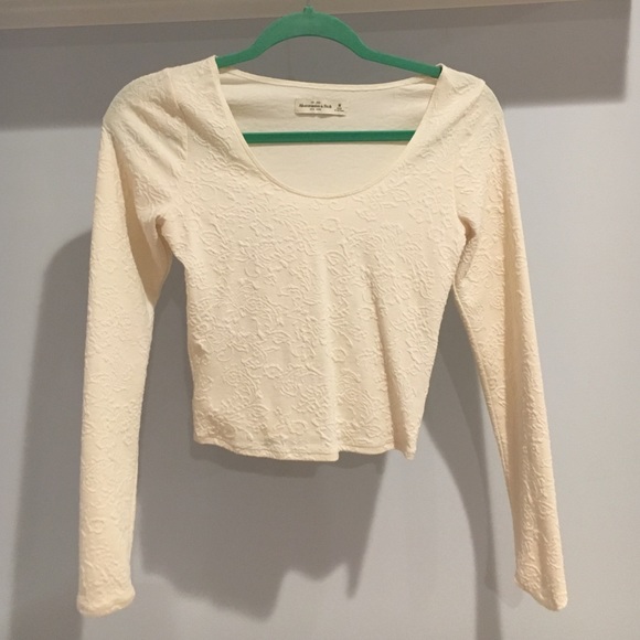 Ivory crop top