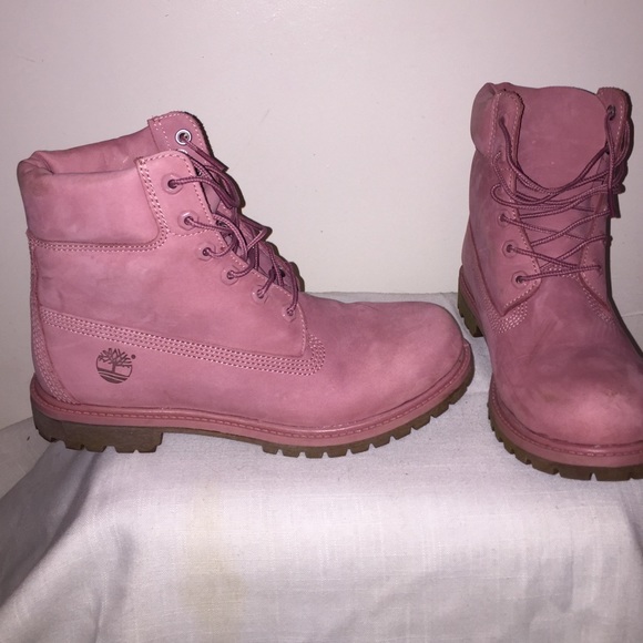 Timberland Light Pink Boots