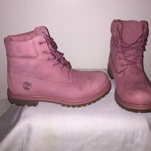 Timberland Light Pink Boots