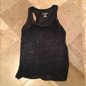 Black tank top