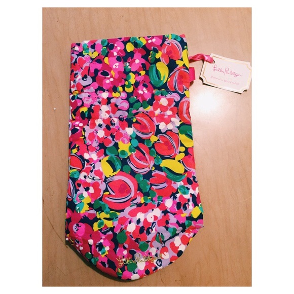 NWT Lilly Pulitzer Wild Confetti Wine Tote
