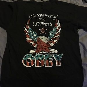 OBEY spirit of the streets short-t MED