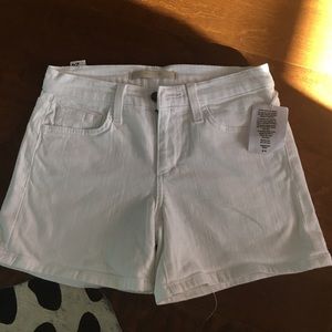 Joe's white shorts