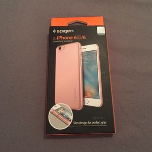 Pink iPhone 6/6s Case Spigen