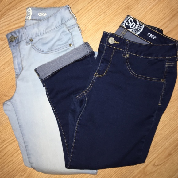 Cropped super stretchy jeggings