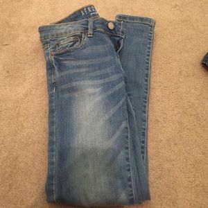 light wash jeggings