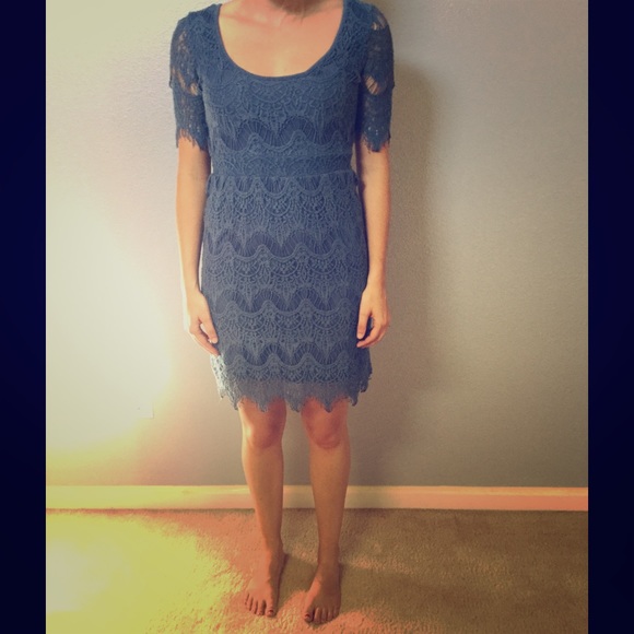Urban Outfitters blue Lace dress