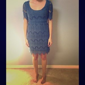 Urban Outfitters blue Lace dress