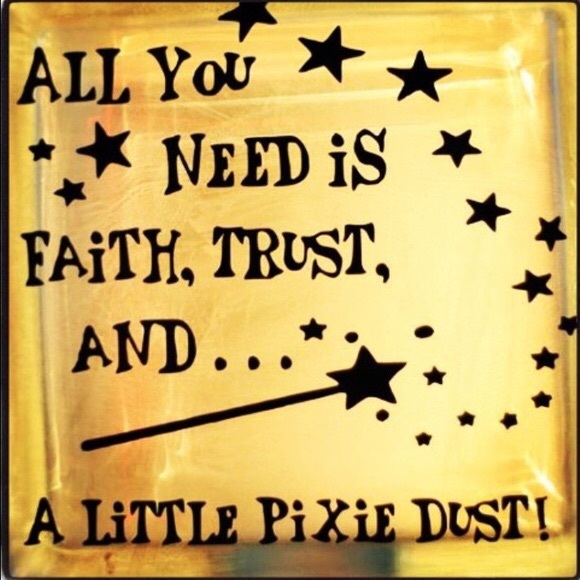 A little pixie dust🙆