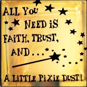 A little pixie dust🙆