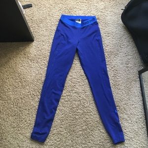 full length Nike pro tights size small
