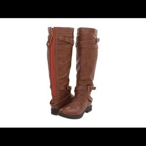 Brown Madden Girl Riding Boots