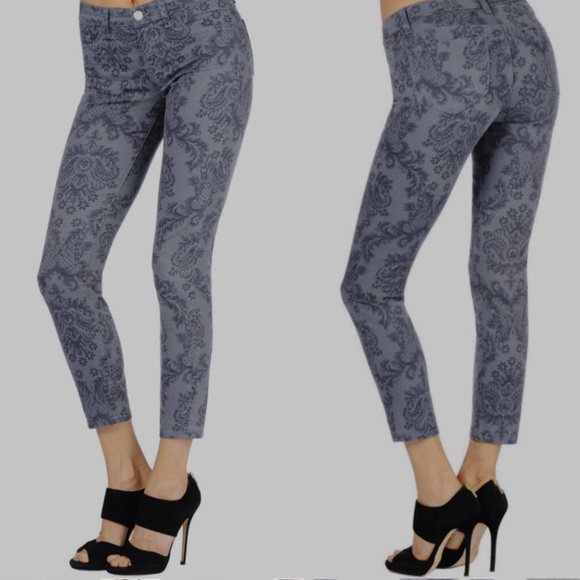 J Brand // 835 Baroque Print Capri - Picture 2 of 4