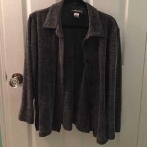 Sweater cardigan.