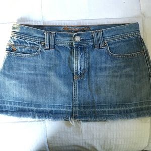 💥FINAL SALE Abercrombie & Fitch Denim Mini Skirt