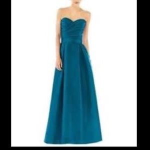 Alfred Sung Caspian Blue sweetheart Dress