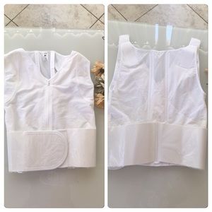 Ardyss mens body shaper- white M