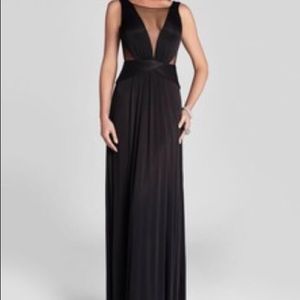 Black BCBG Magdelena Gown worn once size Medium