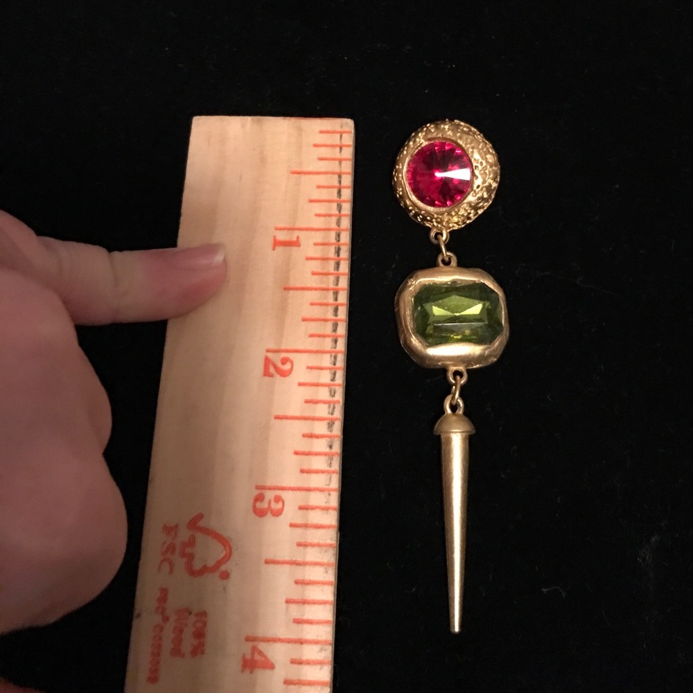 Beautiful long earrings - Picture 2 of 4